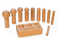 Large Wood Dapping Set w/ 10 Punches 16mm to 65mm