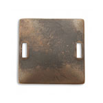 Vintaj Natural Brass Square Blank Connector 32mm