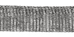 Artistic Wire Hematite Mesh 18mm, 1 meter