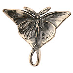Green Girl Sterling Silver Luna Moth Fairy 42mm