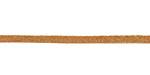Camel Suede Leather Lace 3mm