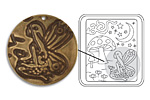 Vintaj DecoEtch Die Fairy Twilight 2 3/8"x2 5/8"
