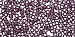 TOHO Amethyst (with Frosted Silver Lining) Round 8/0 Seed Bead