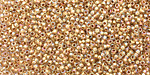 TOHO Rainbow Crystal (with Gold Lining) Round 15/0 Seed Bead