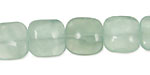 Green Fluorite Puff Square 14mm