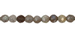 Labradorite Faceted Round 5-6mm