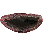 Violet Agate Natural Edge Faceted Slab 44-67x27-47mm