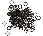 Artistic Wire Black Chain Maille Jump Ring 4.76mm, 20 gauge