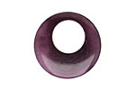 Tagua Nut Grape Gypsy Hoop 25mm
