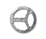 TierraCast Antique Pewter (plated) Tribuckle 28mm