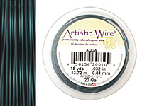 Artistic Wire Aqua 20 gauge, 15 yards