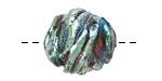 Xaz Raku Elusive Green Orb 20-23mm