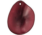 Tagua Nut Peony Potato Chip 30-37x37-47mm