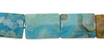Larimar Blue Crazy Lace Thin Pillow 18x13mm