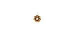 TierraCast Antique Gold (plated) Beaded Heishi 5mm
