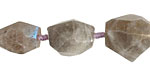 Labradorite Graduated Faceted Nugget 15-25x8-16mm