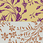 Nunn Design Gold & Silver Small Collage Sheet