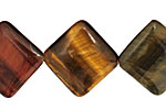 Tiger Eye (multi) Diamond 28mm