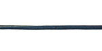 Natural Blue Round Leather Cord 2mm