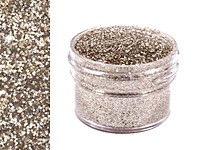 White Gold Ultrafine Opaque Glitter 1/2 oz.
