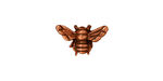 TierraCast Antique Copper (plated) Honey Bee 9x15mm