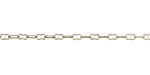 Antique Silver (plated) Peanut Cable Chain