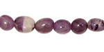 Dogtooth Amethyst Tumbled Nuggets 8x6-12x10mm