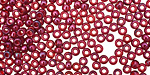 TOHO Gold Lustered Raspberry Round 8/0 Seed Bead