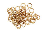 Artistic Wire Non-Tarnish Brass Chain Maille Jump Ring 5.95mm, 18 gauge