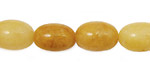 Yellow Jade (nat.) Barrel 14x10mm