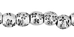 Pewter Butterfly Barrel 9x10mm