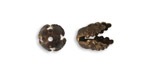 Vintaj Natural Brass Wisteria Bead Cap 10.5mm