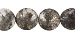 Pyrite w/ Quartz Puff Coin 18mm
