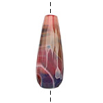 Twilight Agate Faceted Teardrop 33-35x13mm