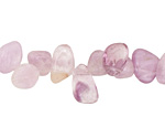 Cape Amethyst Tumbled Nugget Drop 9-14x10-15mm