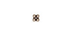 TierraCast Antique Rhodium (plated) Quad Heishi 5mm