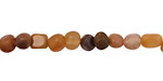 Brazil Petrified Wood Mini Tumbled Nugget 4-7x6mm