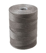 C-Lon Gray Micro (.12mm) Bead Cord