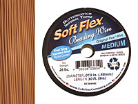 Soft Flex Butterscotch Imperial Topaz .019" (Medium) 49 Strand Wire 30ft.