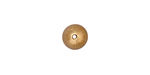 TierraCast Gold (plated) Radiant Dome Bead Cap 6x9mm