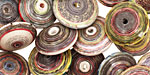 Paper Bead Saucer 6x15mm