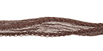 Chocolate Fairy Silk Ribbon 1/2"