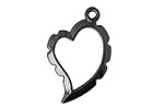Artistic Wire Silver (plated) Oval Wrapper 20x32mm