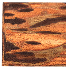 Lillypilly Enchantment Flower Garden Patina Copper Sheet 3"x3", 36 gauge