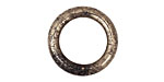 Golden Pyrite (silver tone) Ring 23mm