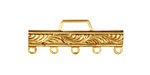 Brass Scrolling Bar 1-5 Link 32x12mm