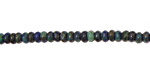 China Chrysocolla (A) Rondelle 4mm