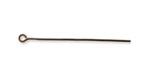 Vintaj Natural Brass Eye Pin 1.5" - 21 gauge