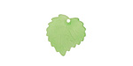 Matte Peridot Lucite Ivy Leaf 16mm