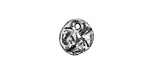 Rustic Charms Sterling Silver Rustic Disc Charm 11mm